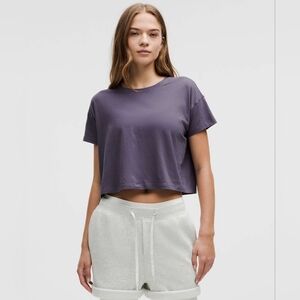 Lululemon Cate's Tee Size 8 Nightfall
